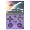 R35 Plus Handheld Game Console, 3.5 Inch 640*480 IPS Screen, Linux System, 128GB TF Card - Purple