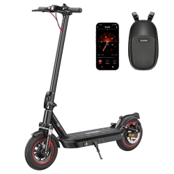 Foldable City E-scooter iScooter i10, 650W 36V 15Ah(540Wh) 45KM 40km/h, 10" Tires, App Control, Dual Suspension & Triple Brake