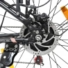 ONESPORT OT18-3 City Electric Bike, 26*2.35 inch Tires, 250W Motor, 36V 14.4Ah Battery, 100km Max Range - Black