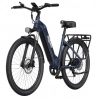 ONESPORT OT05 Elektrische stadsfiets, 250W motor, 36V 18.2Ah batterij, 27,5*2,25-inch band, 25km/h max snelheid - Blauw