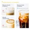 HiBREW M1A 450W Milchaufschäummaschine, Schokoladenmischer kalt/heiß Latte Cappuccino, vollautomatischer Milcherwärmer - Weiß