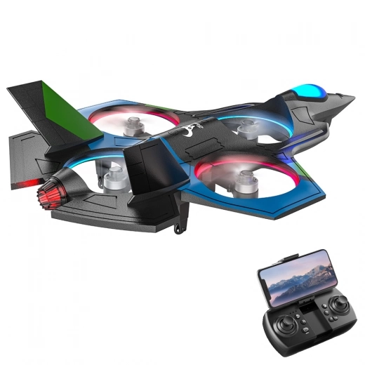 ZLL SG100 Plus 2 RC zweefvliegtuig drone met HD-camera, 360 ° Stunt Tumble drie versnellingen snelheid - 3 batterijen