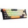 Redragon K633CGO-RGB Ryze 68 keys Compact Mechanical Gaming keyboard  RGB Backlight Red Switch English Layout - Black