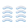 8Pcs 2L Haustier Wasser Brunnen Filter, Smart Sensor Version - Blau Weiß