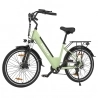 ESKUTE C100 Electric Bike, 250W Motor, 36V 10.4Ah Battery, 26*1.75' Tires, 25km/h Max Speed - Green