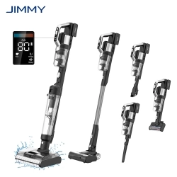 JIMMY PW11 Pro Max 460W 5-In-1 Cordless Vacuum & Washer, 21KPa 110AW Suction Power, Dual Brushrolls