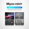MIYOO Mini + Spelconsole, Linux-systeem, 64 GB, ARM Cortex-A7 dual-core CPU, 5-6 uur speeltijd - Zwart
