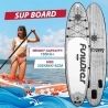 FunWater SUPFW12E Stand Up Paddle Board 335*84*15cm - Grijs