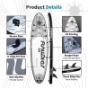 FunWater SUPFW12E Stand Up Paddle Board 335*84*15cm - Grau