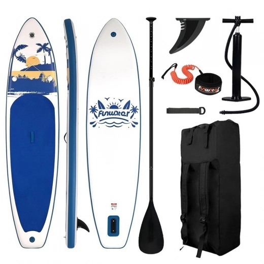 FunWater SUPFW30D Stand Up Paddle Board 335*82*15cm - Blau
