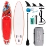 FunWater SUPFR01D Stand Up Paddle Board 335*83*15cm - Rood