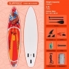 FunWater SUPFR01E Stand Up Paddle Board 350*84*15cm - Rot