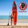 FunWater SUPFR01E Stand Up Paddle Board 350*84*15cm - Rood