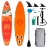FunWater SUPFR17D Stand Up Paddle Board 335*83*15cm - Orange