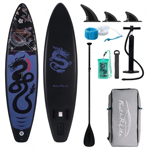 FunWater SUPFR17M Stand Up Paddle Board 335*83*15cm - Schwarz