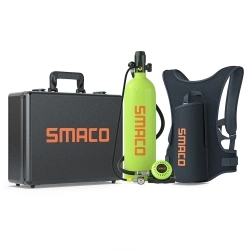 SMACO S700 Plus 2L Tauchflasche - Grün