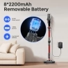 Battery Pack for Jigoo C500 Cordless Stick Vacuum