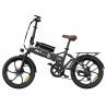 PVY Z20 MAX Electric Bike with CE Certified, 750W Motor, 36V 25.6Ah Battery, 20*2.3-inch Tires - Grey