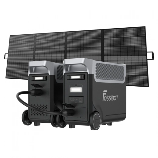 

[Pre-sale] FOSSiBOT F3600 Pro + 1 FB3840 3840Wh Smart Extra Battery + 1 SP420 420W Solar Panel Kit (7680Wh)