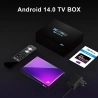 H96 Max M9 2 GB + 16 GB Android 14 TV-Box, RK3576 8 Kerne, 8K AV1-Dekodierung, WiFi 6, Bluetooth 5.4