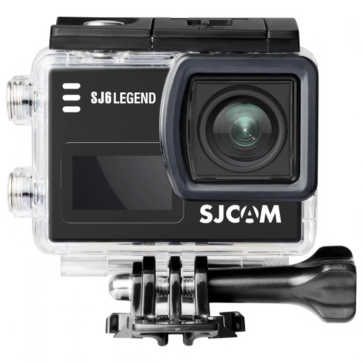 

SJCAM SJ6 Legend Sports & Action Camera, 4K/24FPS, Waterproof, WiFi Remote Control, 2.0'' LCD Screen - Black
