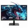 TITAN ARMY P2510H Flat 24.5 inch 16:9 HVA FHD 240Hz 2K Gaming Monitor, 1920x1080 Resolution, 10 Scene Modes, Low Blue Light