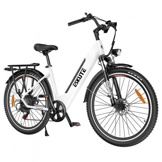 ESKUTE ES-28-LJ Elektrofahrrad, 250W Motor, 36V 20Ah Batterie, 28*1.75' Reifen, 25km/h Höchstgeschwindigkeit - Weiß