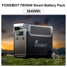 [Pre-sale] FOSSiBOT FB3840 Expansion Battery, 3840Wh LiFePO4 Battery Pack for F3600 Pro, 6500 Cycle, Fast Charging