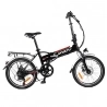 Myatu MYT-20 Opvouwbare Elektrische Fiets, 250W Motor, 36V 10.4Ah Batterij, 20-inch Band, 25km/h Maximale Snelheid - Zwart