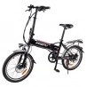 Myatu MYT-20 Faltbares Elektrofahrrad, 250W Motor, 36V 10.4Ah Akku, 20-Zoll-Reifen, 25km/h Höchstgeschwindigkeit - Schwarz