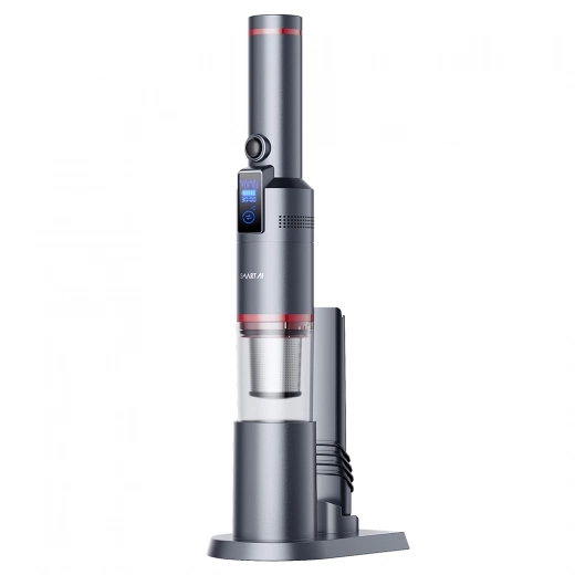 

SmartAI H5 Handheld Cordless Vacuum Cleaner, 17KPa Suction Power, 145W Power, 30min Runtime, LED Screen