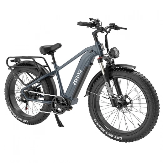 

ESKUTE ES-26-YWXD Electric Bike, 750W Motor, 48V 20Ah Battery, 26 x 4.0'' Tires, 45km/h Max Speed - Grey