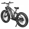 ESKUTE ES-26-RWXD Elektrofahrrad, 750W Motor, 48V 20Ah Batterie, 26 x 4.8'' Reifen, 45km/h Max Geschwindigkeit - Schwarz