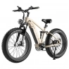 ESKUTE ES-26-RWXD Elektrofahrrad, 750W Motor, 48V 20Ah Batterie, 26 x 4.8'' Reifen, 45km/h Max Geschwindigkeit - Beige