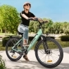 Elektrofahrrad HillMiles MileCity1, 250W Motor, 36V 13AH Akku, 26-Zoll-Reifen, 32km/h Höchstgeschwindigkeit- Grün