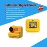 Kids Instant Print Camera WOWKIDS K27, 48MP front & rear dubbele camera's, 1080P resolutie, 4 filters, 32GB TF Card - Roze