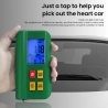 BSIDE T2 Coating Thickness Gauge, Car Paint Meter, 0-1500μm Used, 3 Results Display - Green