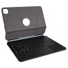 Wireless Bluetooth 5.3 Magnetic Keyboard For 12.9” iPad, English Layout, with Colorful Backlight - Black