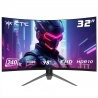 KTC H32S17F 32 Inches HVA Curved Gaming Monitor, 240Hz, 1500R, 1920x1080 FHD, HDR10 Support, Adaptive Sync