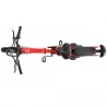 TESWAY X5 Foldable Electric Mountain Bike, 750W 48V 25Ah 45km/h 130KM 85N.m Shimano 7-Speed, 20*4.0-inch Fat Tires - Red