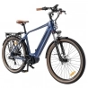 E-Bike mit Mittelmotor TESWAY COMET-M Step-over Elektro-Trekkingrad,500W 55N.M 672Wh 80km 40km/h Torque Sensor 27.5“ Reifen-Blau