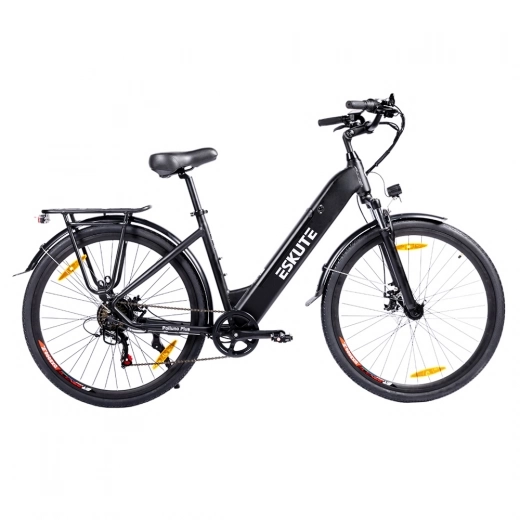 

ESKUTE ES-26-SDXK Electric Bike, 250W Motor, 36V 20Ah Battery, 26*1.75-inch Tires, 25km/h Max Speed - Black