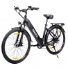 ESKUTE ES-28-SDXK Electric Bike, 250W Motor, 36V 20Ah Battery, 28*1.75-inch Tires, 25km/h Max Speed - Black