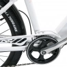 CYSUM Cityrun-26 Electric Bike, 26'' Tire, 250W Motor, 36V 10Ah Battery, 25km/h Max Speed - White