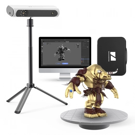 

3DMakerpro Lynx 3D Scanner Luxury Edition, 0.10mm Accuracy, 0.30mm Resolution, 10fps Frame Rate - White