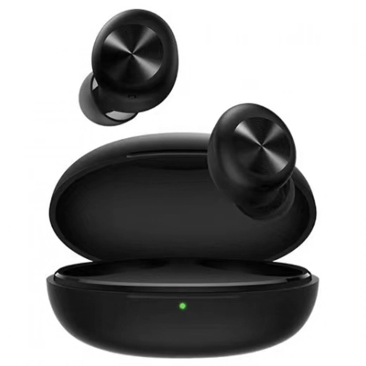 

Realme DIZO GoPods D TWS Wireless Bluetooth Earbuds, Environment Noise Cancellation, Bluetooth 5.0 - Black