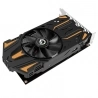 PELADN RX550 Graphics Card, 4GB GDDR5, 128bits, PCI Express 3.0, HDMI+DP+DVI, Single-fan - Black