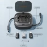 Typ-C zu Typ-C 1m Datenkabel ESSAGER, USB Micro Lightning Stecker, PD 60W Schnellladung - Schwarz