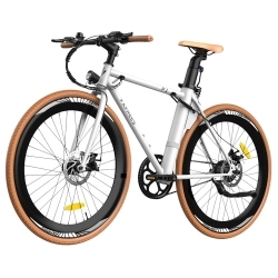 City Electric Bike Fafrees F1, 250W Motor, 36V 10AH, CST 700C*38C Tires, 25km/h, 40N.M, 90km - Orange White