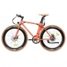 City Electric Bike Fafrees F1, 250W Motor, 36V 10AH, CST 700C*38C Tires, 25km/h, 40N.M, 90km - Orange